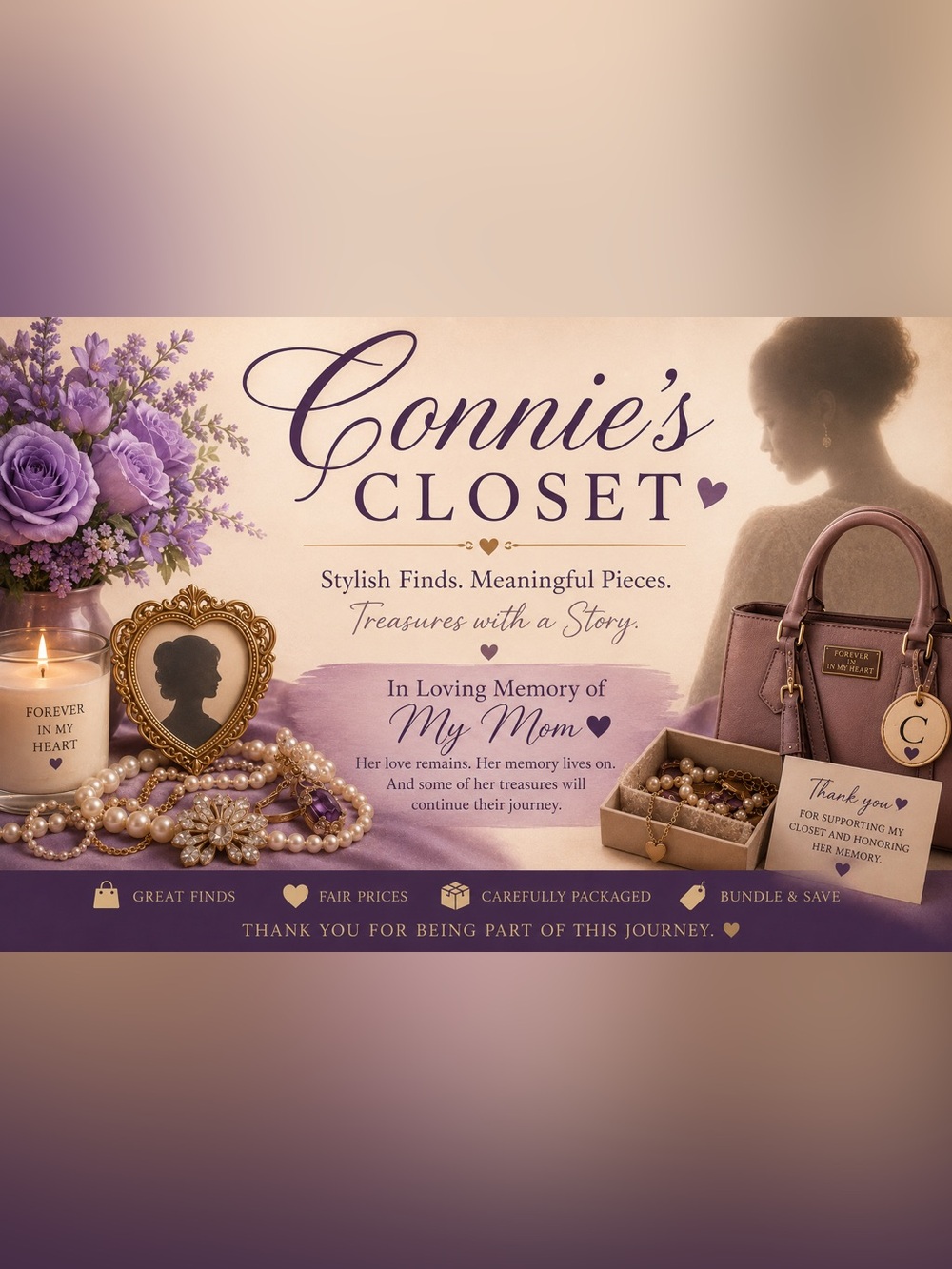 πβ¨ WELCOME TO CONNIEβS CLOSET β¨π - Picture 1 of 3